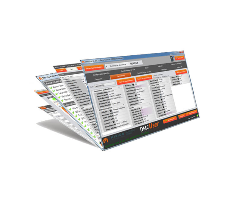 DMC User SW pro měření radiace